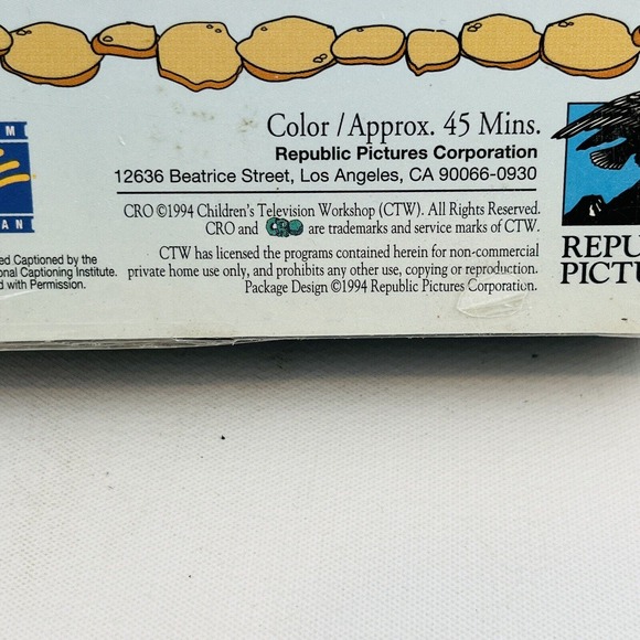 CRO Have Mammoths, Will Travel VHS 1994 Cartoon Caveman Ice Age Sealed OOP Rare - Picture 4 of 4